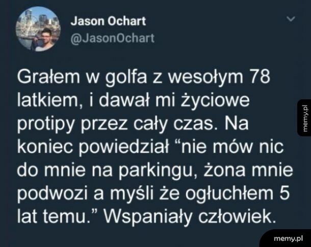 Wspaniały człowiek