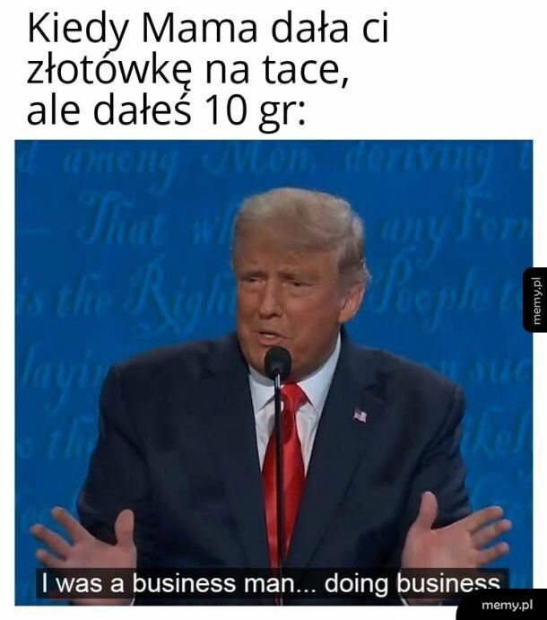 Fun fact: dawanie na tace jest dobrowolne, podobnie koperta podczas kolędy.