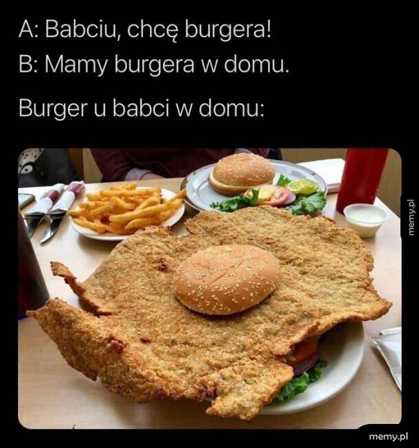 Babciny burger