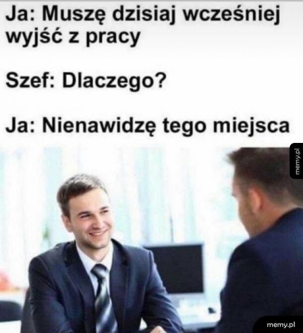 Wyjście z pracy