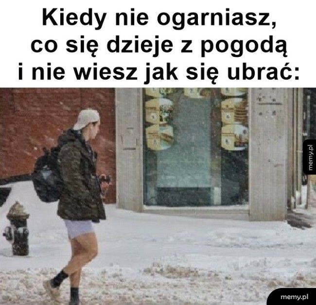 Zimowy kwiecień