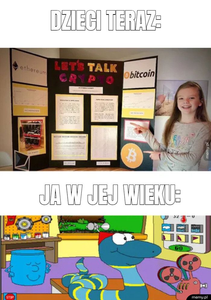 dzieci teraz: ja w jej wieku: