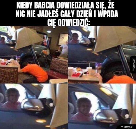         kiedy babcia dowiedziała się, że       