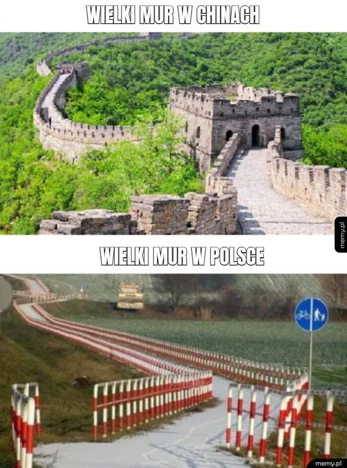  wielki mur w chinach           wielki mur w polsce