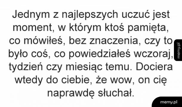 Wspaniałe uczucie