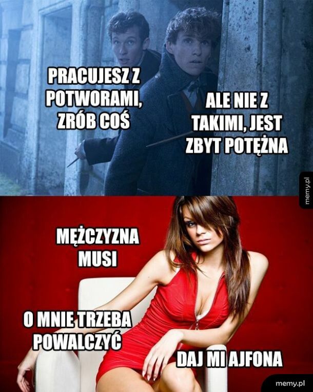 Praca z potworami