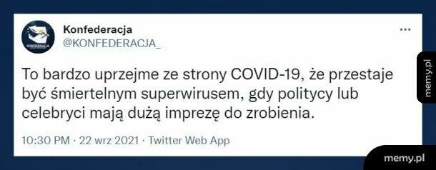 Wszystko przestaje być śmiertelnie niebezpieczne, jeśli chodzi impreze z politykami