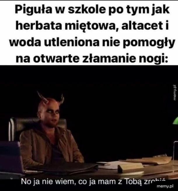 Piguła w szkole