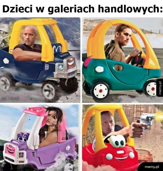 Dzieci w galeriach handlowych