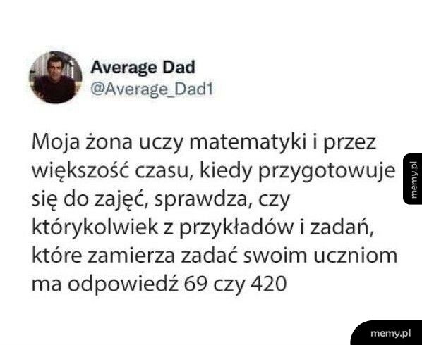 Żona matematyczka