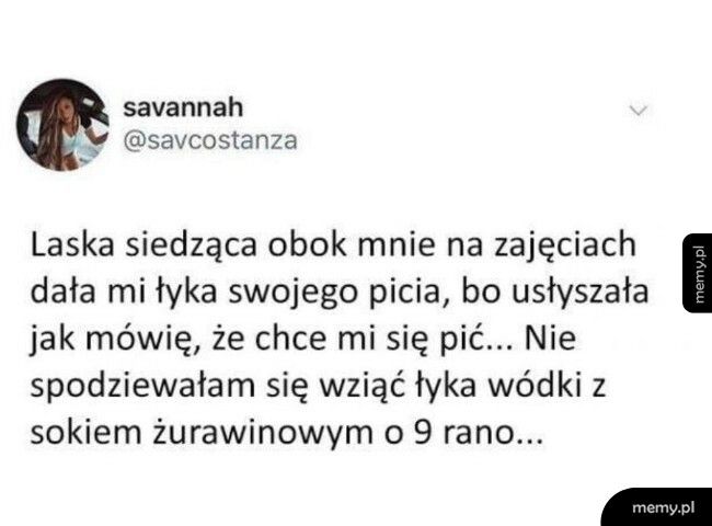 Życzliwa studentka