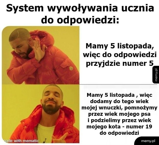 System wywoływania ucznia do odpowiedzi