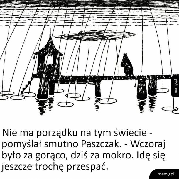 Jedynie spanko może nas uratować