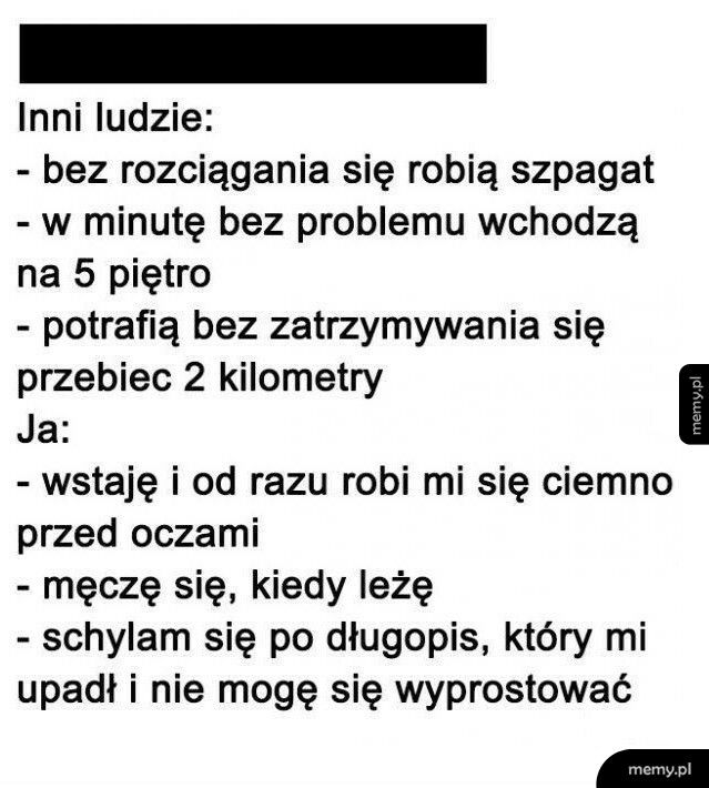 Chyba pora zadbać o siebie