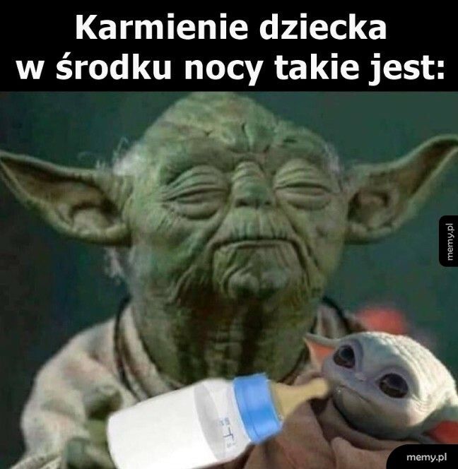 Karmienie dziecka w środku nocy