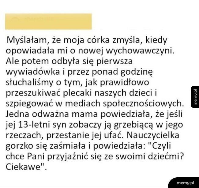 Nowa wychowawczyni