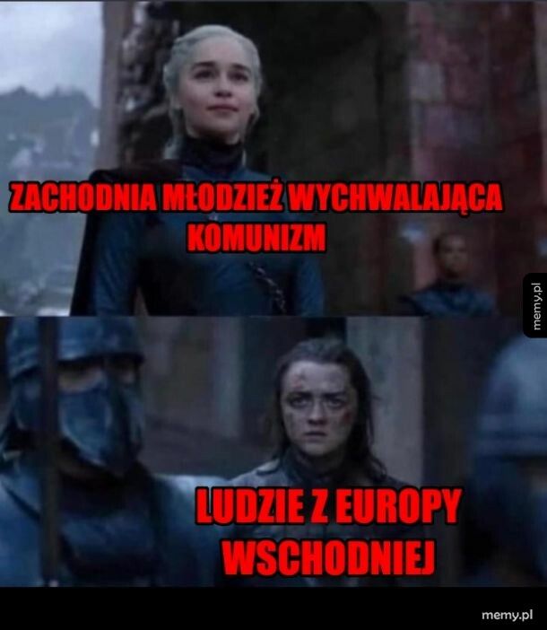 Reklamowanie komunizmu (porównanie nie moje, ale przecież humor to nasze wspólne dobro)