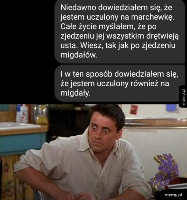 Uczulenie na marchewkę