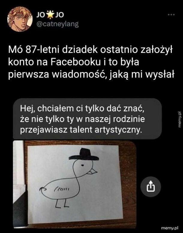 Pierwsza wiadomość