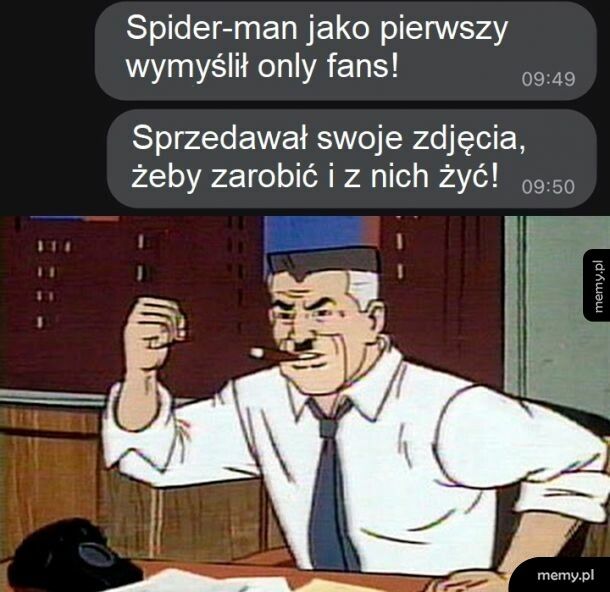 Spider man ty naciągaczu