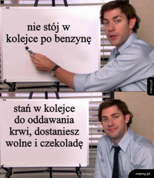 Czego to się nie robi dla dobra i czekolady