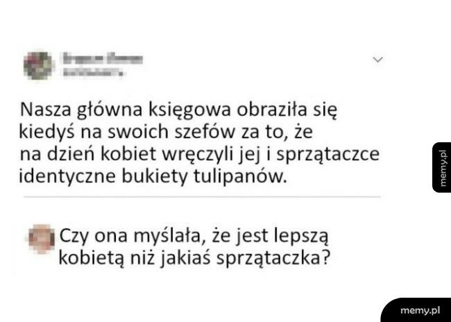 Obrażona księgowa