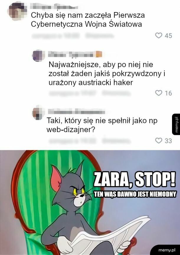 Nie dzieje się dobrze, dobrze że chociaż są memy