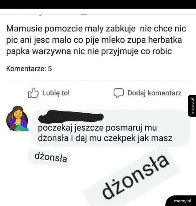 Dżonsła i czekpek