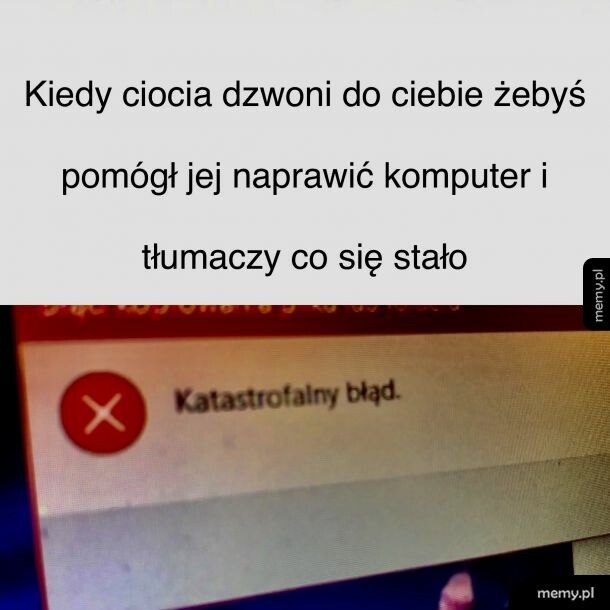 Coś kliknęłam i wszystko znikło