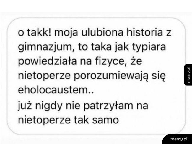 Mądrość o nietoperzach