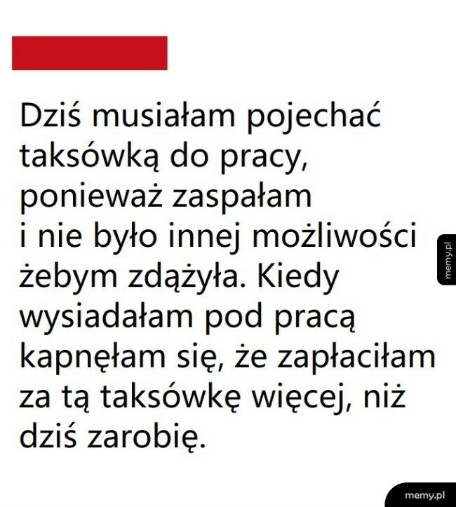 Przejazd taksówką