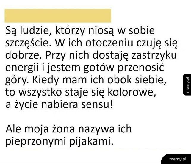 Ludzie, którzy niosą szczęście