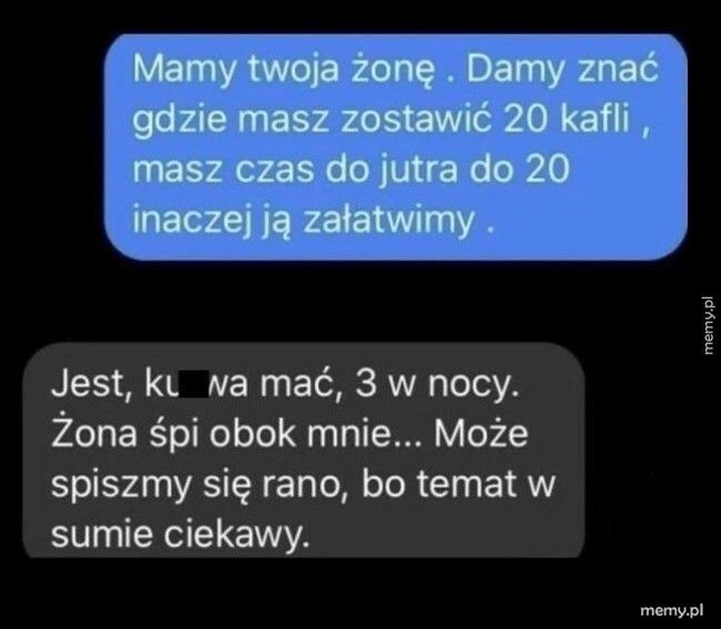 Próba szantażu