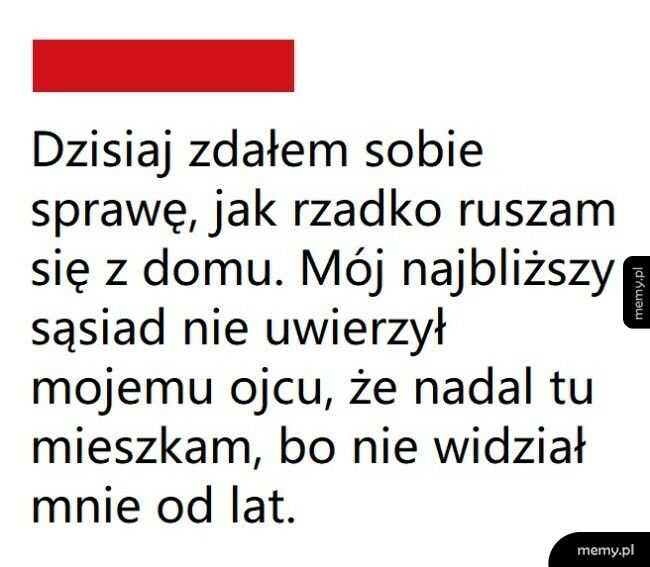 Zaszyty w domu