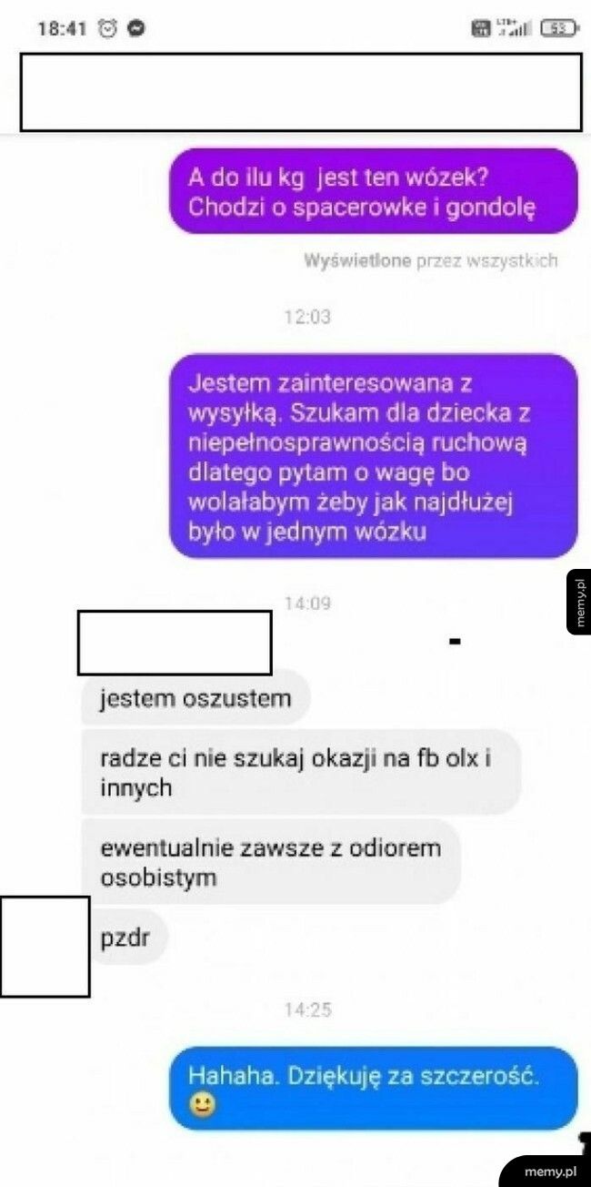 Sumienie się odezwało