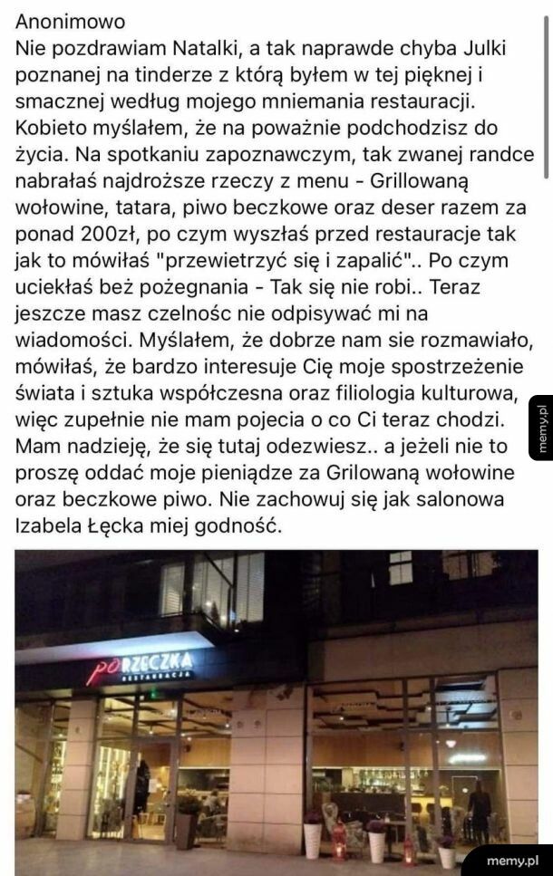 Natalka, oddawaj kasę!