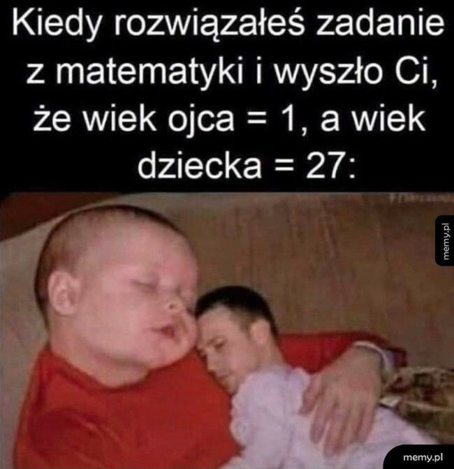 Zadanie z matematyki