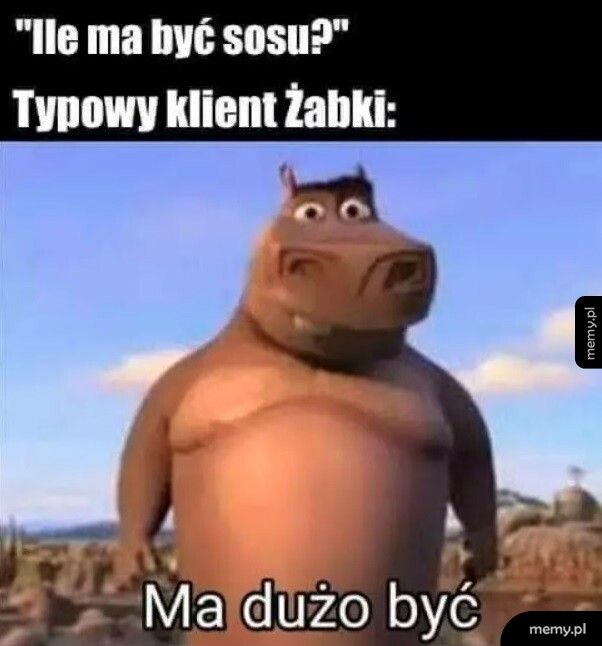 Dużo sosu