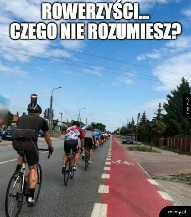 Rowerzyści