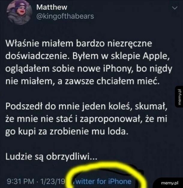 Niezręczne doświadczenie