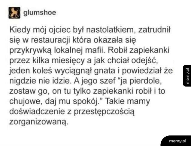 Doświadczenia z mafią