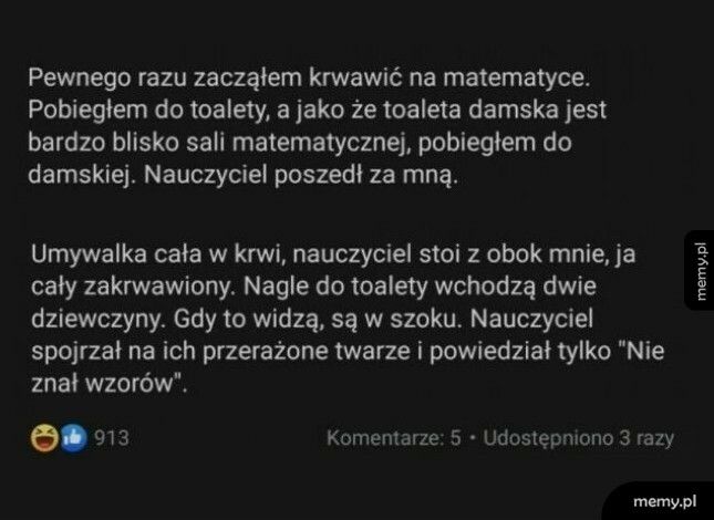 Lekcja matematyki