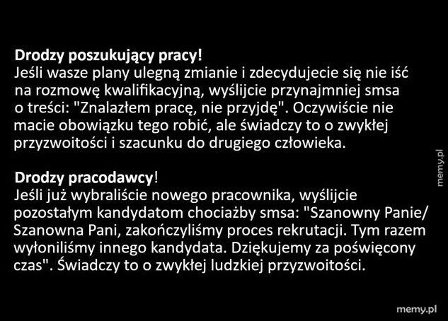 Wszystko działa w dwie strony