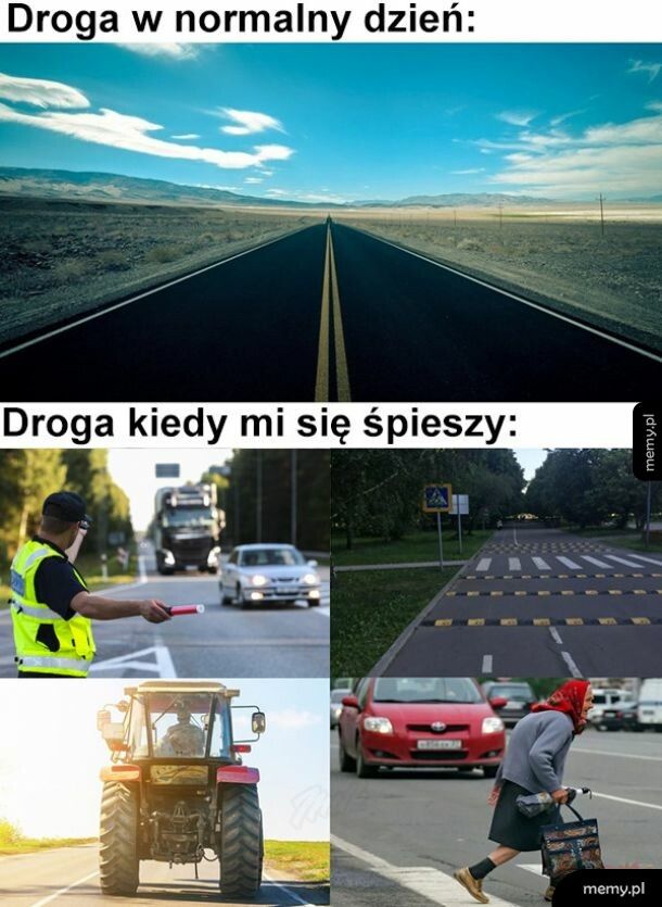 Tak jest z drogami