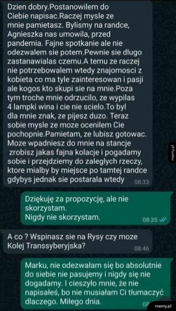 Chyba dzidowiec wyruszył na łowy :)