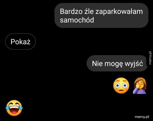 Źle zaparkowała