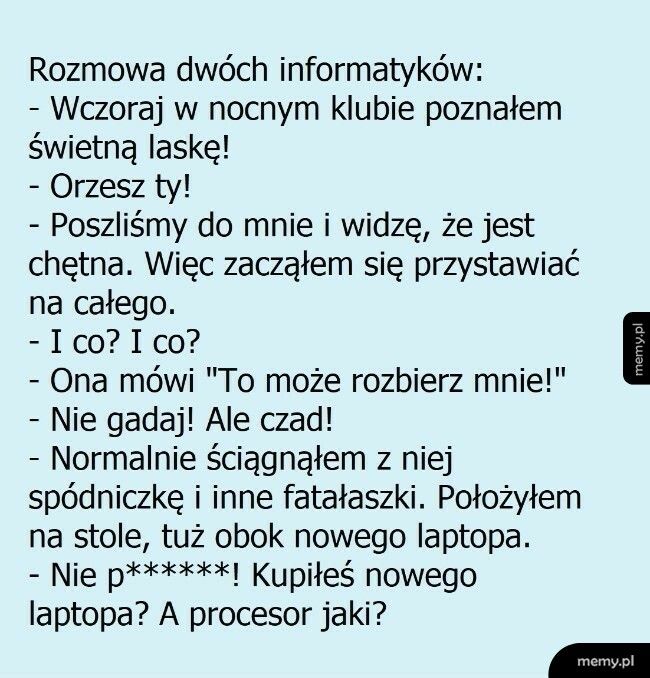 Rozmowa dwóch informatyków