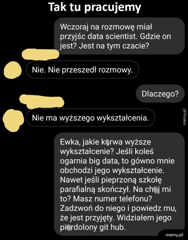 Tak tu się pracuje