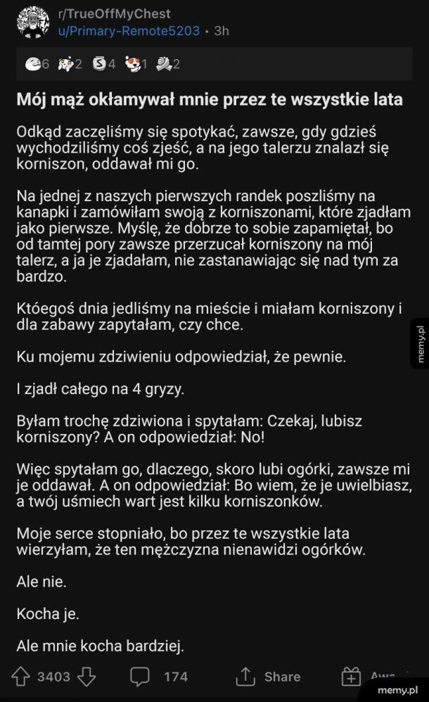 Miłość i ogórki