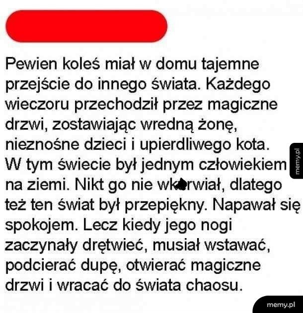 Tajemne przejście do innego świata